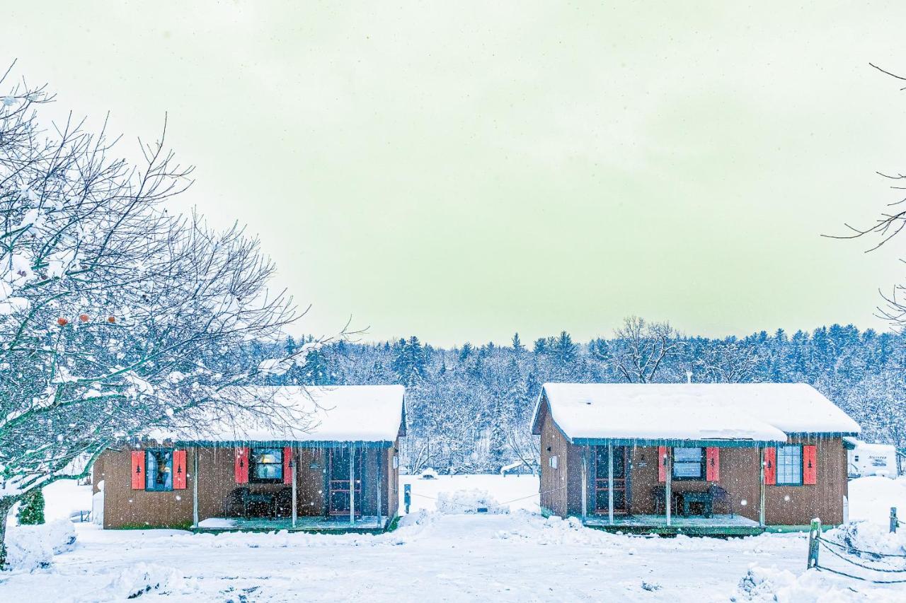 Northwoods Lodge Cabin 1 Morrisville Bagian luar foto